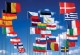 The National European flags in 2007