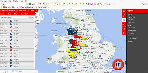 Intelligent telematics web