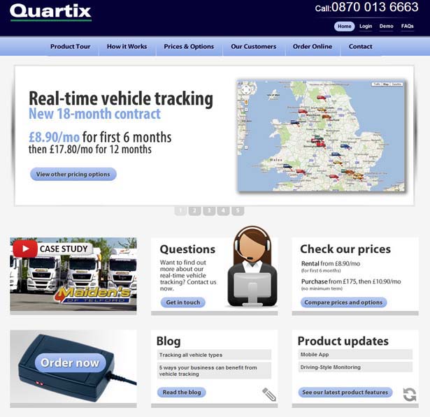 Quartix New Website Jul 14