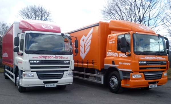 Simspson and Palletforce DAF