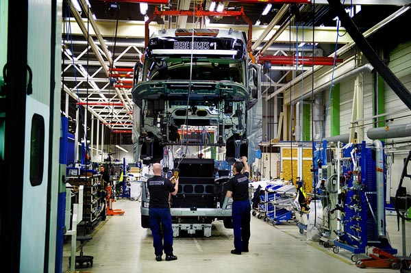 Truck production line