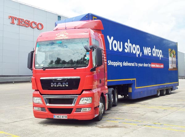 tesco haulier